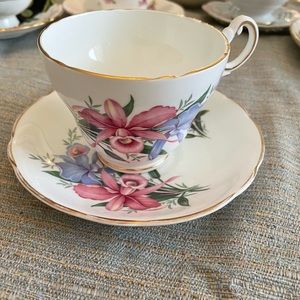 Tea cup and saucer made in England